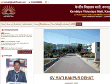 Tablet Screenshot of kvmati.org